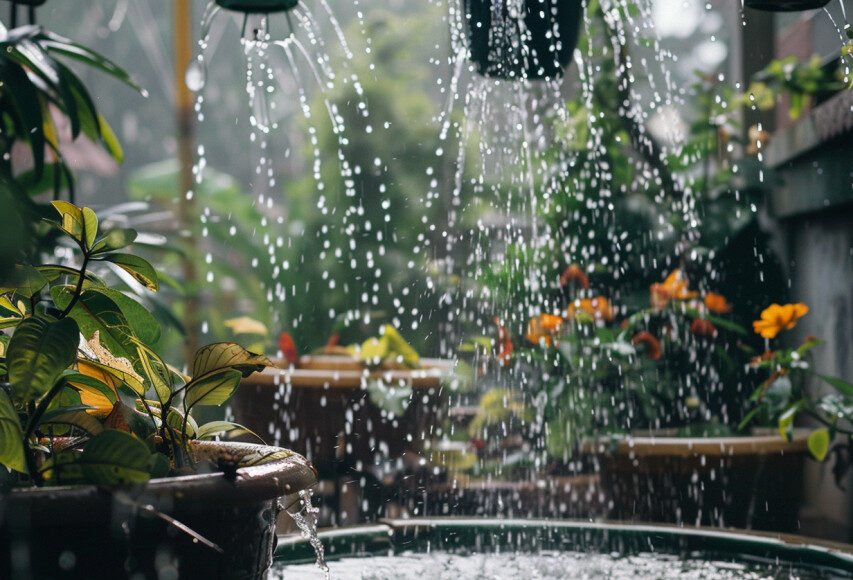 Types de récupérateur d'eau de pluie