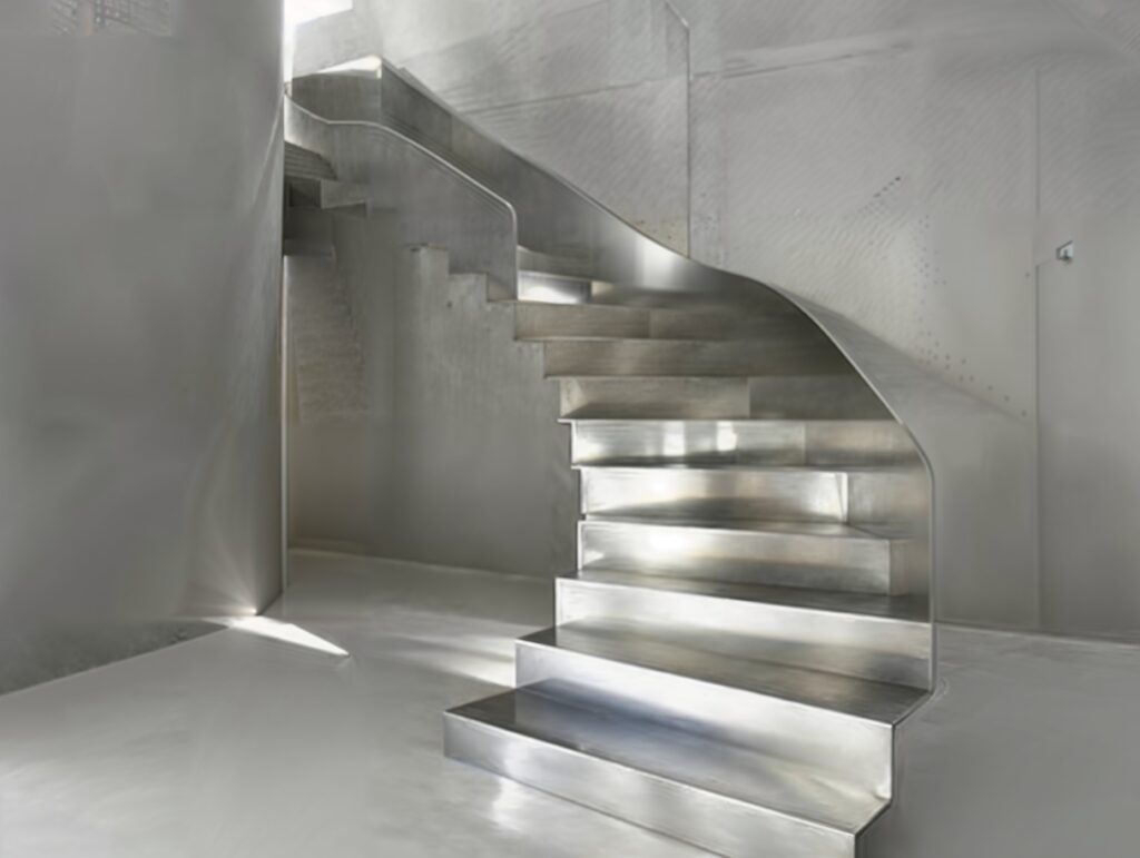 Escalier en aluminium